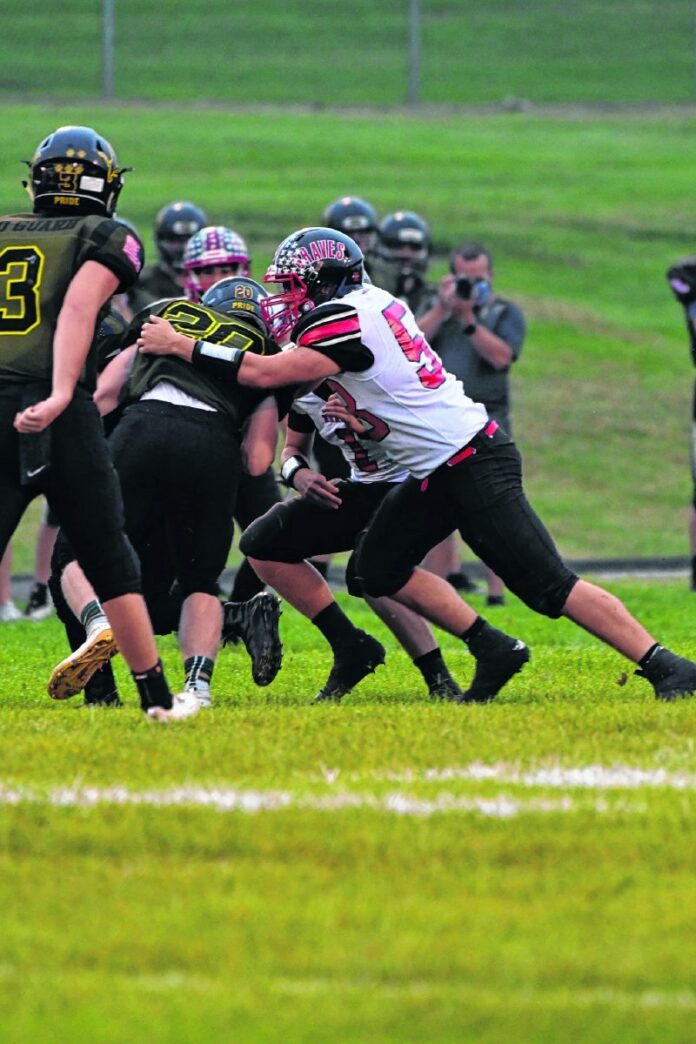 Lions stun visiting Braves 14-12 - Seymour Tribune