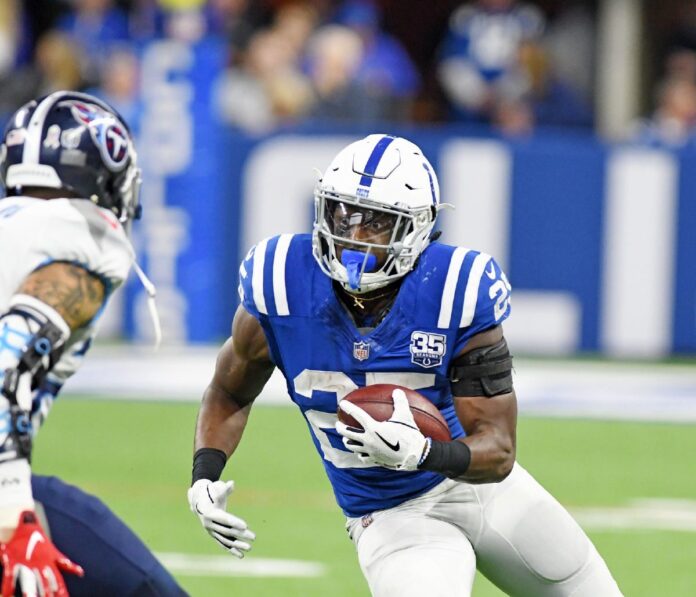 The Indianapolis Colts today announced the signing of running back