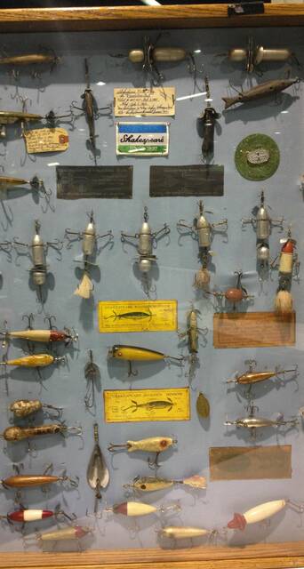 Collector Fishing Tackle Displays  Fishing reels, Fishing lures display,  Fishing tackle storage