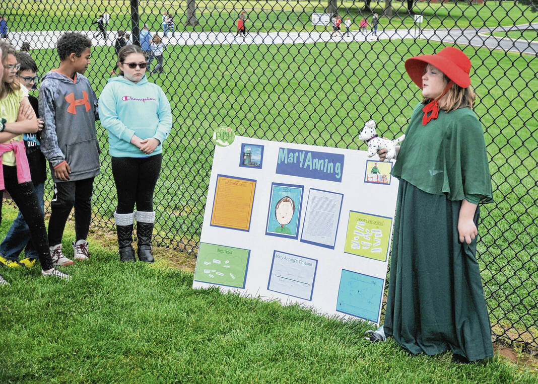 Students Present Wax Museum at Battle Ground Intermediate School