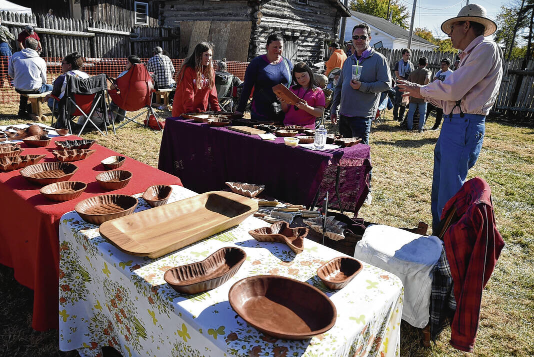 Festivalgoers awed by demonstrations at Fort Vallonia Days Seymour