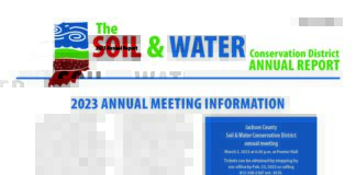 Soil & Water cover