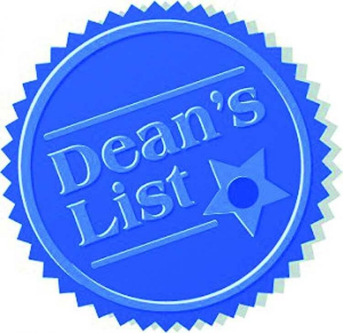 Spring of 2023 Dean's List