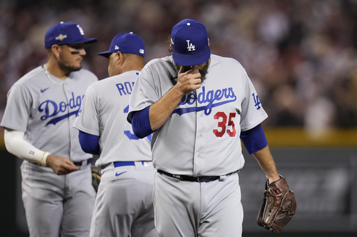 Photos: Dodgers swept out of playoffs in Phoenix