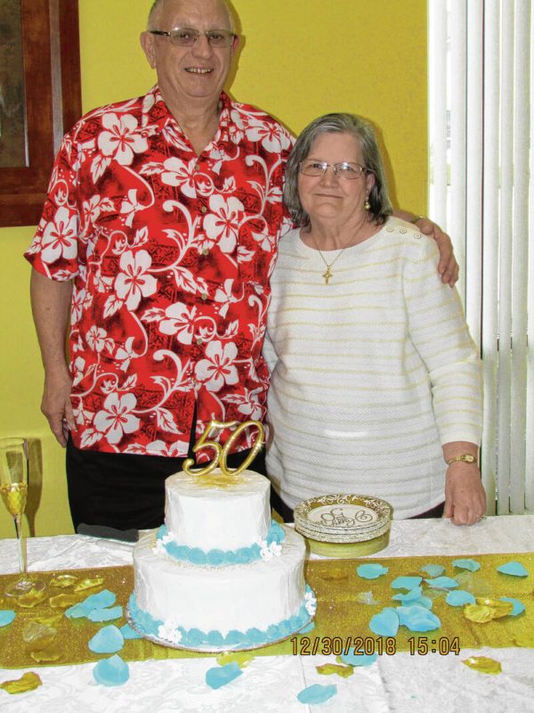Seymour couple celebrates 55 years of marriage