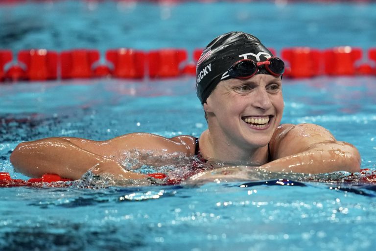 What's next for Katie Ledecky Another race and a relay as she goes for